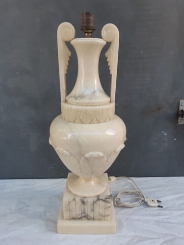 Ancien grand pied lampe - ancien,