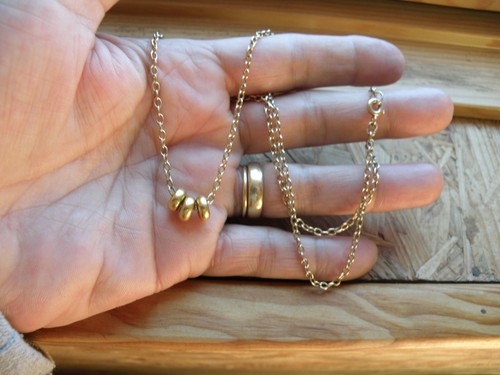 Chaine carats avec - or,