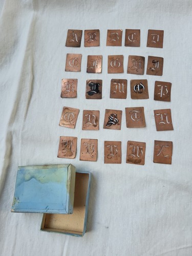 Antique haberdashery lot