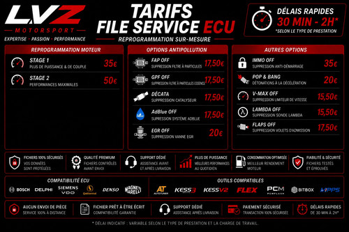 Reprogrammation moteur ecu - reprogrammation,