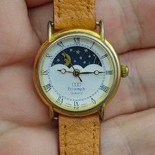 VTG Triumph Moon Phase Quartz