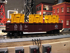 MTH Rail King New York Central Gondola with LCL Containers # NYC 501807 #2