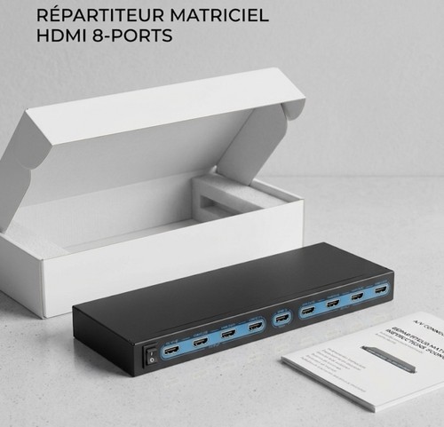 Splitter hdmi 1x8 - splitter, 60hz