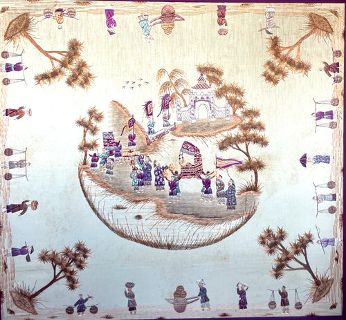 Grande broderie chinoise - grande,