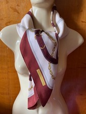 Carré foulard Must De CARTIER - Twill de soie -Vintage