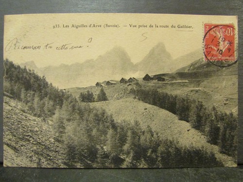 Cpa les aiguilles - aiguilles, d'arve