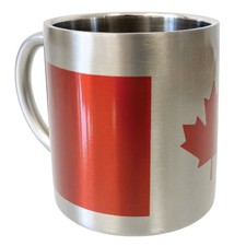 Tasse inox double paroi drapeau Canada 200 ml