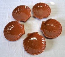 5 plats à coquilles St Jacques de chez Emile Henry en très bon état