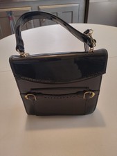 SAC A MAIN NOIR ANCIEN