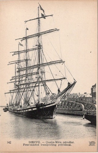 Carte postale dieppe bateau - carte, /