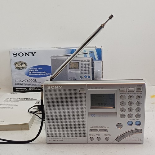 Sony icf sw7600gr radio - icf-sw7600gr,