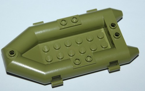 Bateau lego olive green boat - lego,