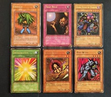 Yu-Gi-Oh! Vintage 1st Edition Lot (6 Cards RARE) - Starter Deck Era 1996
