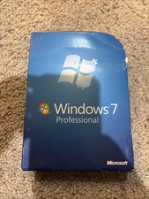 Microsoft Windows 7 Professional Full 32 & 64 Bit DVD Retail