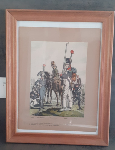 Gravure uniforme 1er empire - 1er,