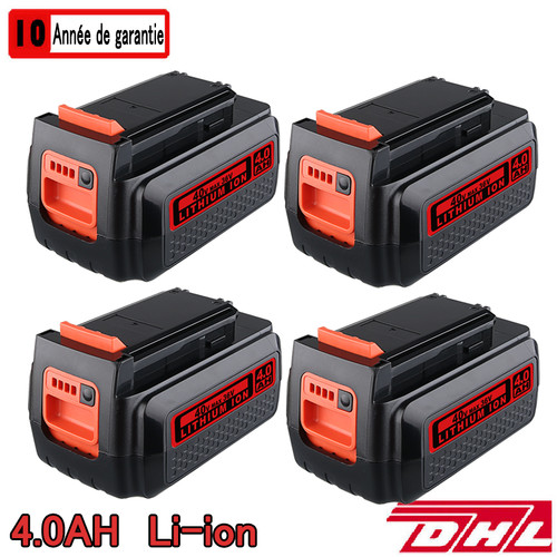0ah batterie ion 36v pour - 4,0ah,