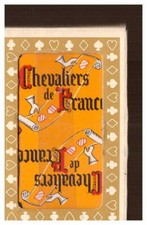 JEU DE 32 CARTES CHEVALIERS DE