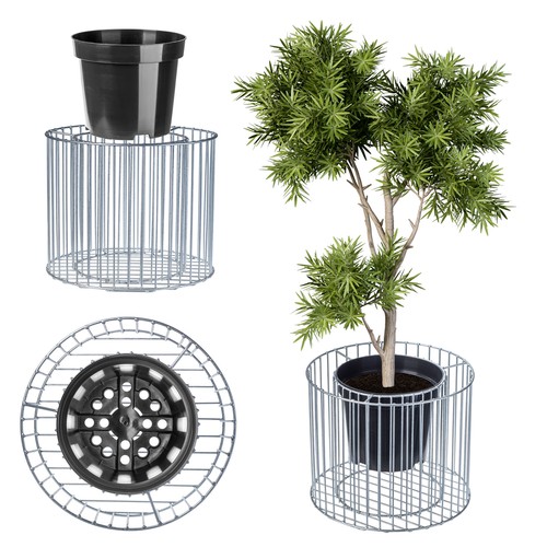 Panier plantes gabion - panier, en