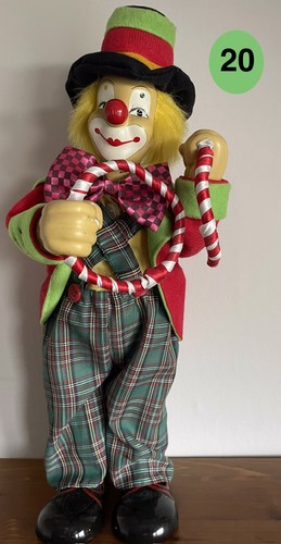 Pantin clown automate non - automate,