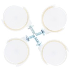  4 pièces chaise de bureau roulette chaise roulettes chaise roues chaise