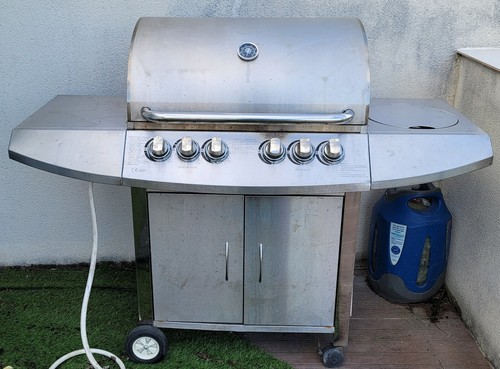 Barbecue gaz inox - gaz, inox,