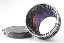[Exc+5] Nikon Nippon Kogaku Nikkor-S 5cm 50mm f/1.4 Lens For S Mount From JAPAN