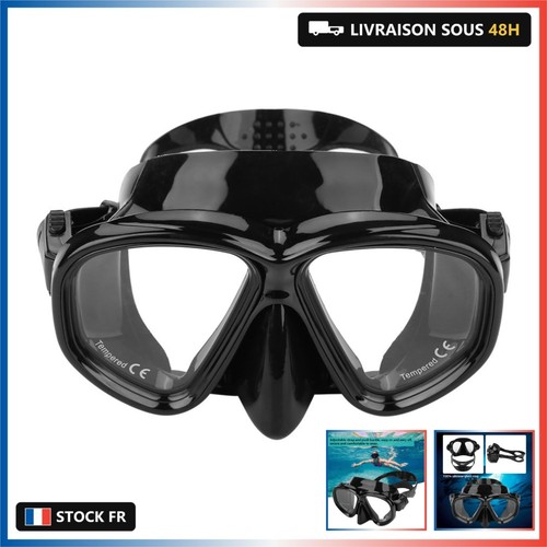 Masque plongée verre - de,