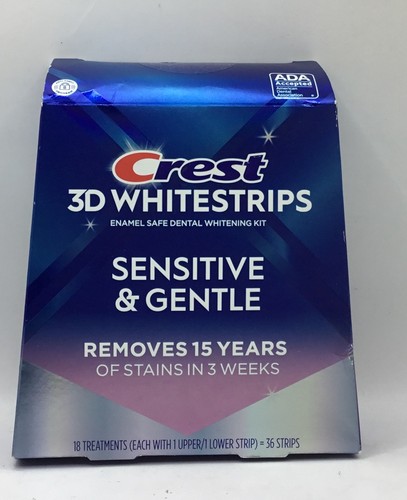 Crest whitestrips sensitive - whitestrips,