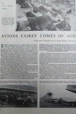 5/1952 ARTICLE 4 PAGES AVIONS