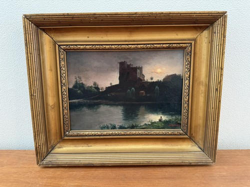 Tableau ancien peinture huile - ancien,