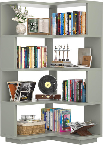 Tier corner bookshelf - corner,