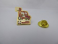 Pin's Pin Pins Badge Forklift - Manitou - Forklift Top! 