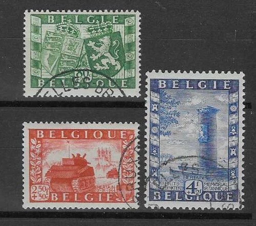 Belgium 1950 cob 823 - cob, 823/5