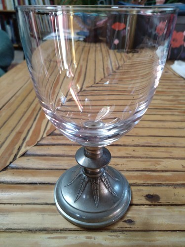 Verre pied cristal - à,