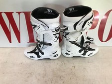 N4H Alpinestars Tech-10 Motocross MX Boots White US10 NEW 3410-2533