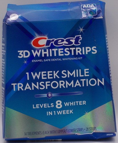 Crest whitestrips week - 3d, 1
