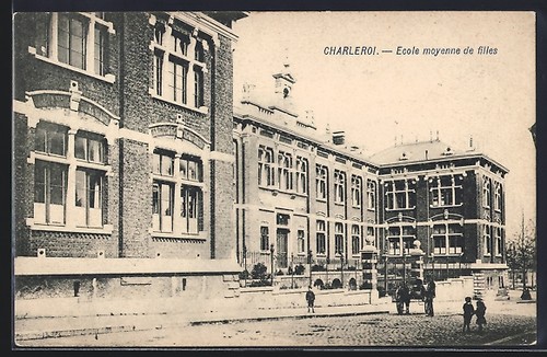 Cpa charleroi ecole - cpa,