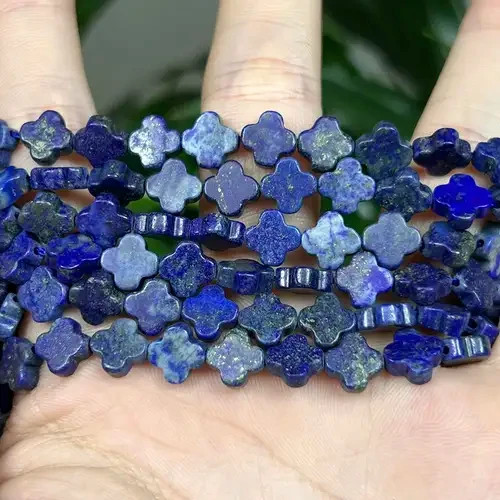 Lot perles lapis lazuli - lot,