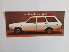 RENAULT 12 BREAK GAMME 72