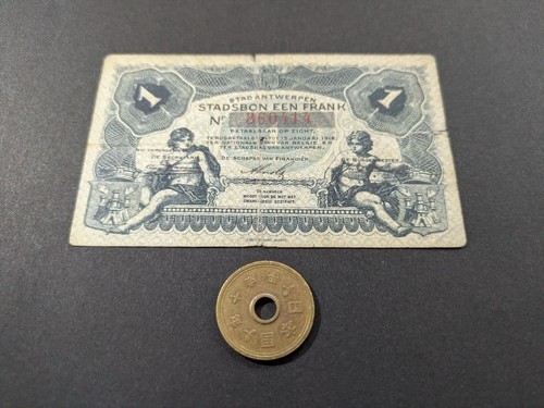 Billet franc belge anvers - 1,