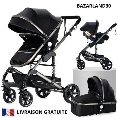 Poussette 1 bébé - 3, en