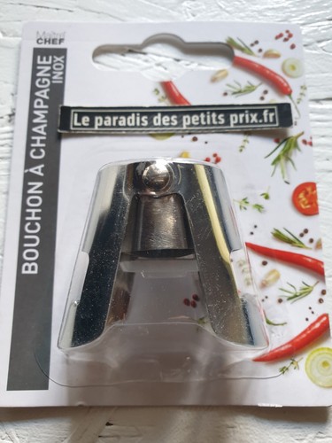 Bouchon champagne inox - inox,