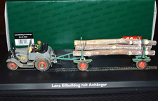 RARE Tracteur Lanz Porte-bois