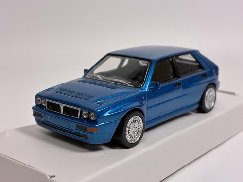 Lancia delta evo bleu - hf,