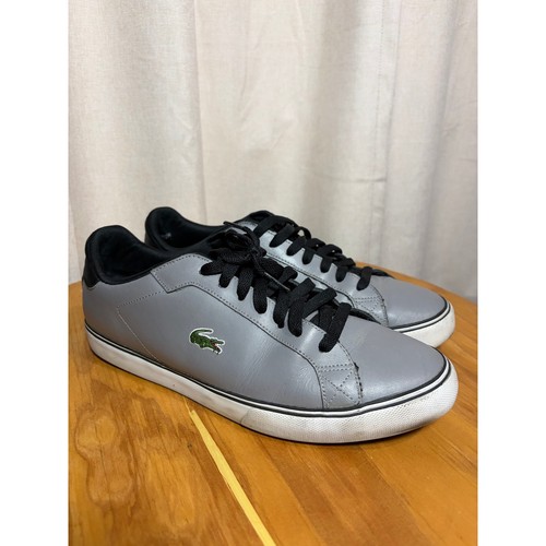 Lacoste men grey black - lacoste, grey/black