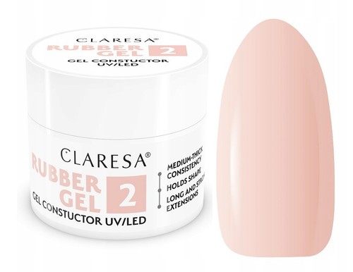 Claresa rubber nail - nail, uv
