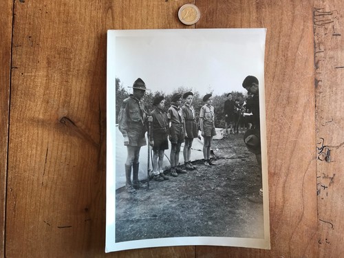 Photographie ancienne scout - photographie,