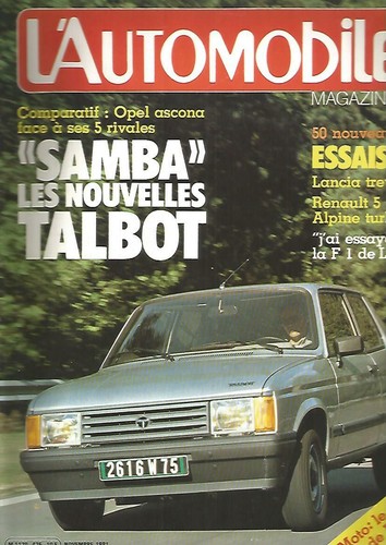 Automobile magazine 425 - l'automobile,