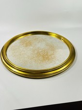 Plateau Miroir Ancien Rond