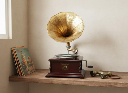 Gramophone style ancien - gramophone,